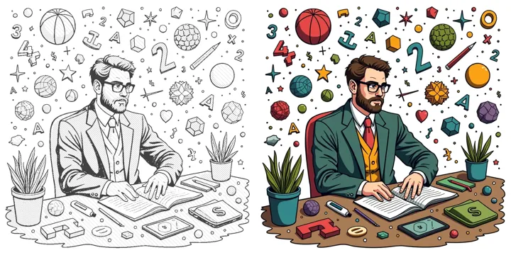 Science - Coloring Pages - ColorAI.me